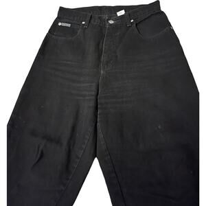 Vintage 90’s NEW YORK & Co Lerner NY Denim Jeans Easy Fit 8 Black High Rise VTG